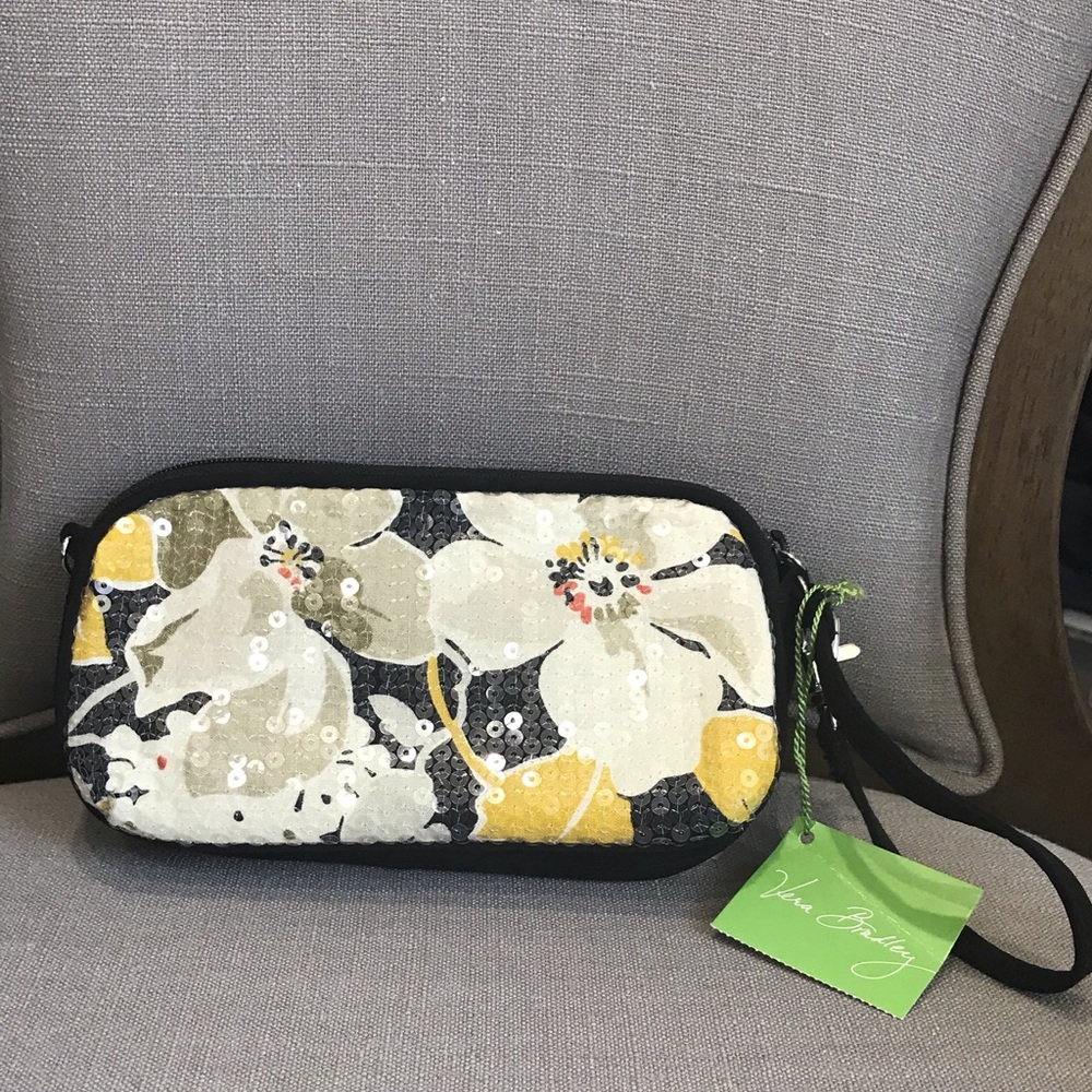 Vera Bradley Dogwood shimmer wristlet - Picture 2 of 16